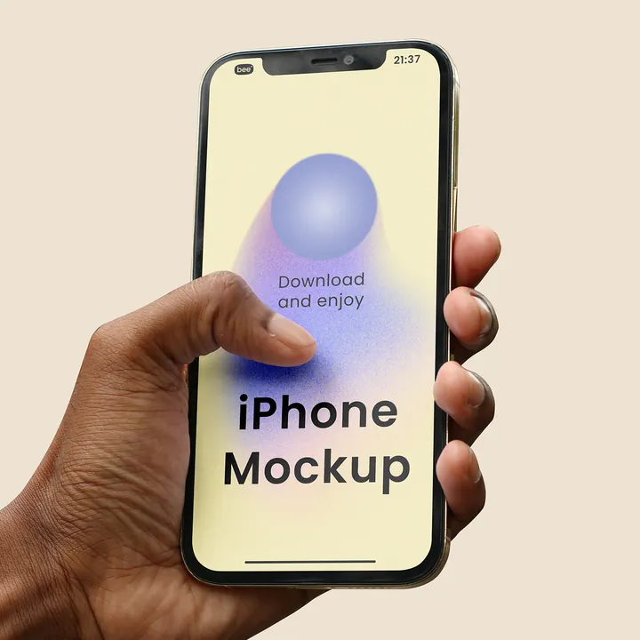 Ilustração de um celular